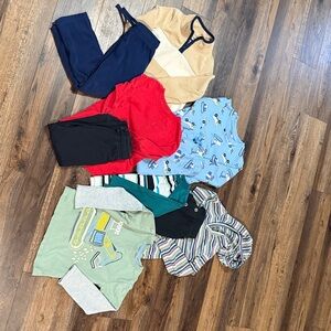 OshKosh B'gosh/carters/Tea/Koalakids lot. Pants/shirts outfits/fleece top & pant